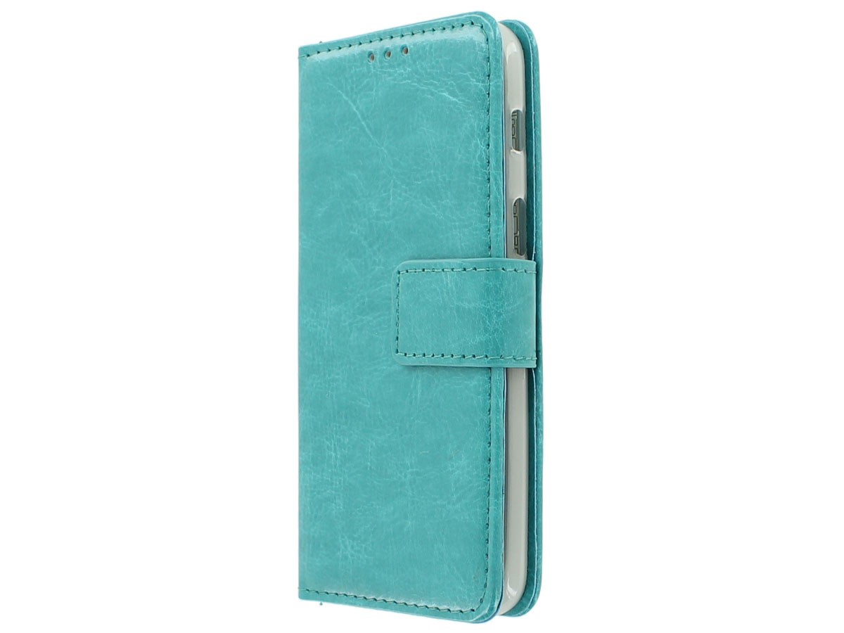 Bookcase Turquoise - Samsung Galaxy A3 2017 hoesje