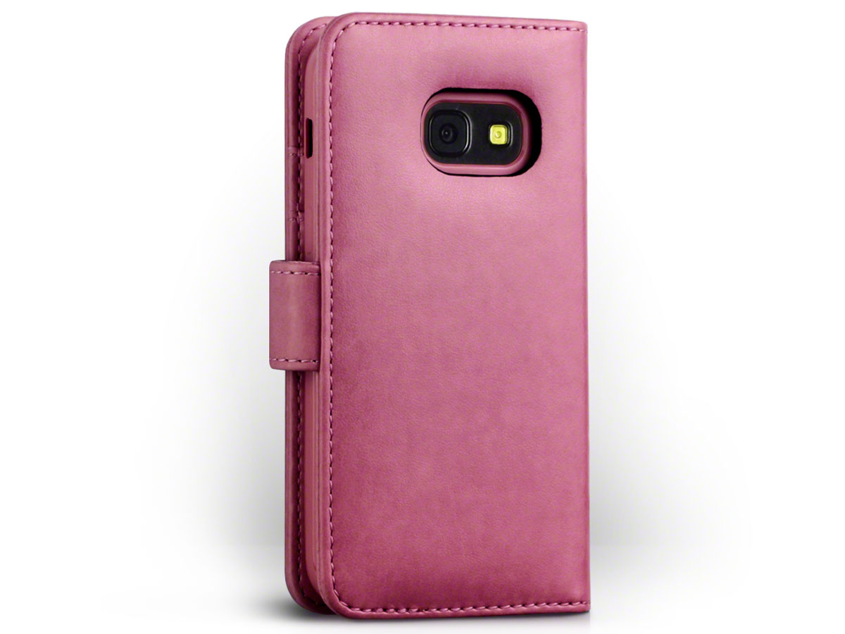 CaseBoutique Bookcase Pink Rose - Galaxy A3 2017 Hoesje