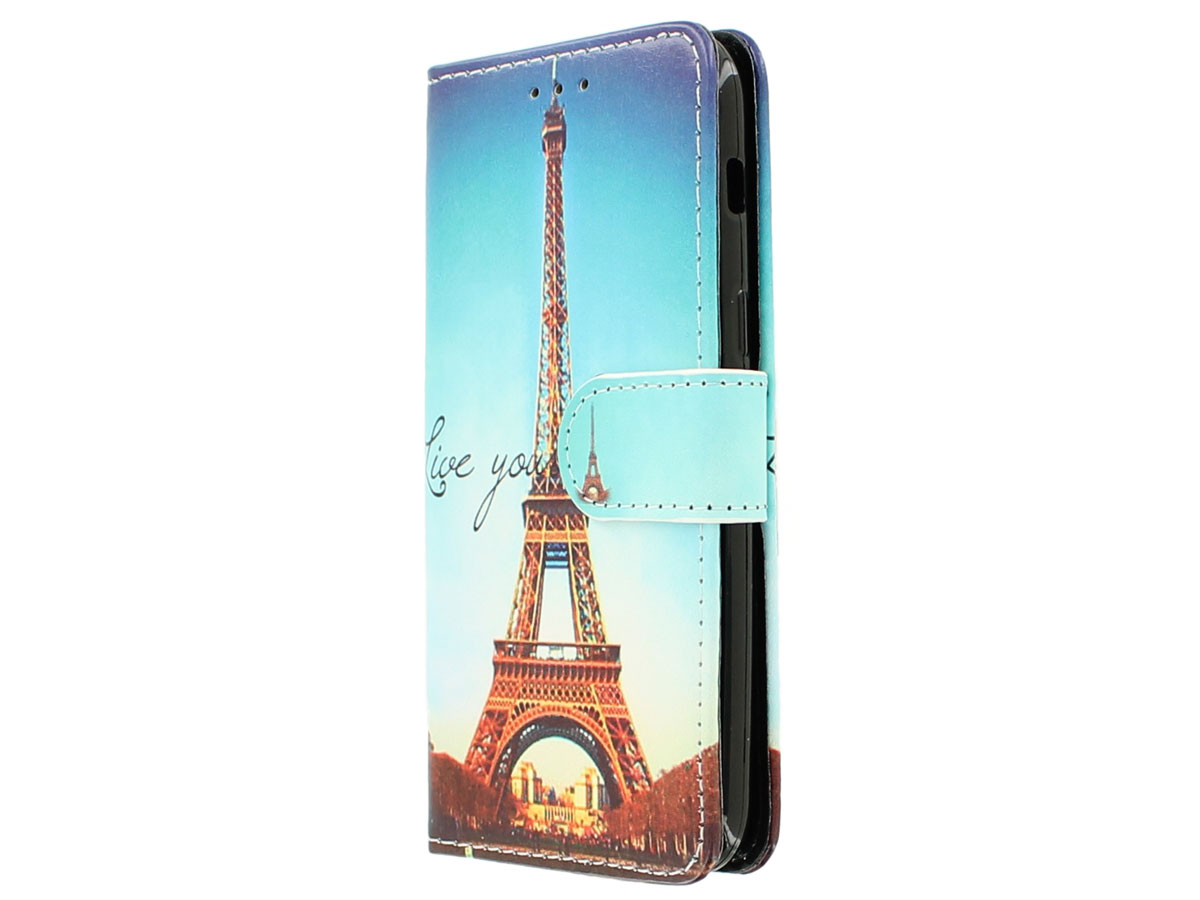 Eiffeltoren Bookcase - Samsung Galaxy A3 2017 hoesje
