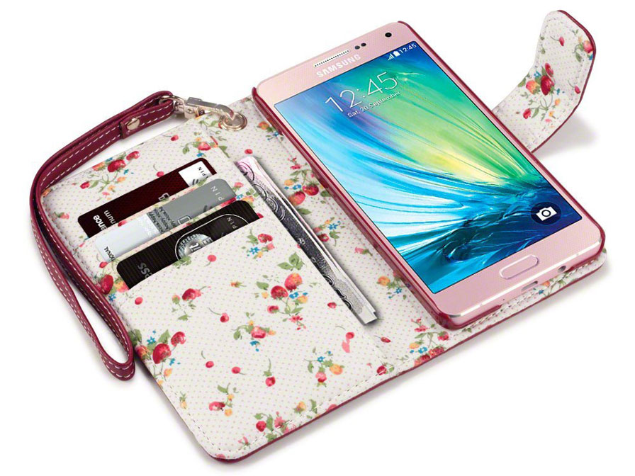 CaseBoutique Flower Book - Samsung Galaxy A5 2015 hoesje