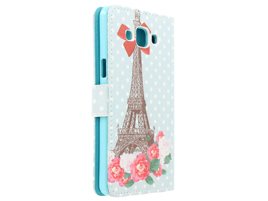 Sweet Paris Book Case - Samsung Galaxy A5 2015 hoesje