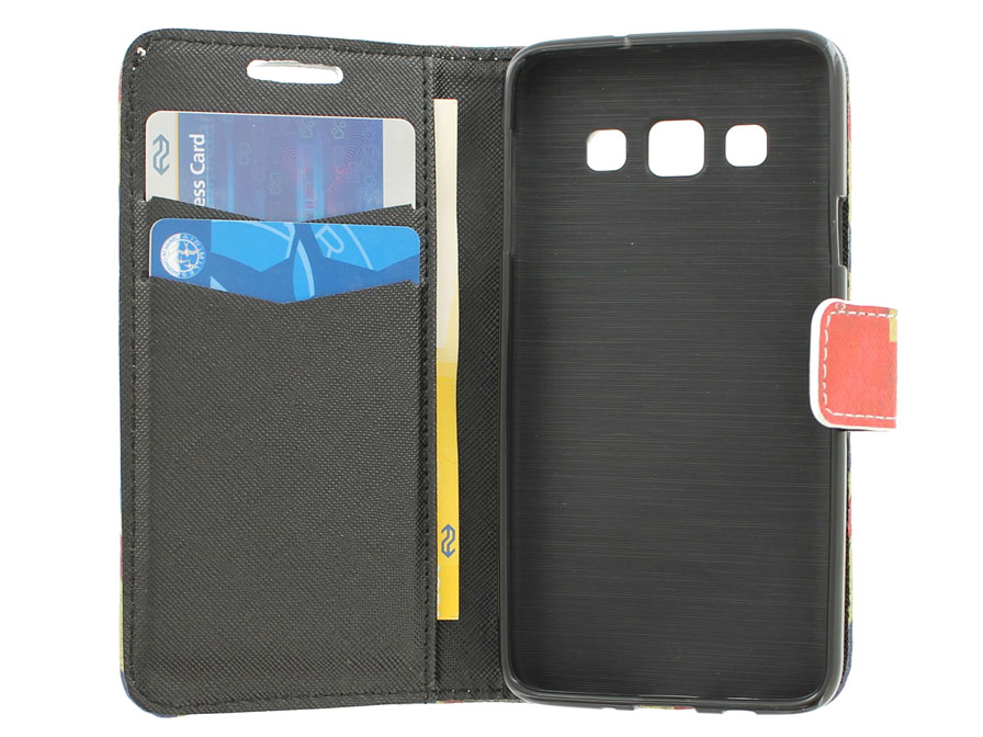 Vintage GB Book Case - Samsung Galaxy A5 2015 hoesje