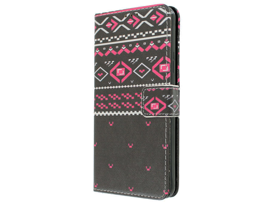 Aztec Book Case - Samsung Galaxy A5 2016 hoesje