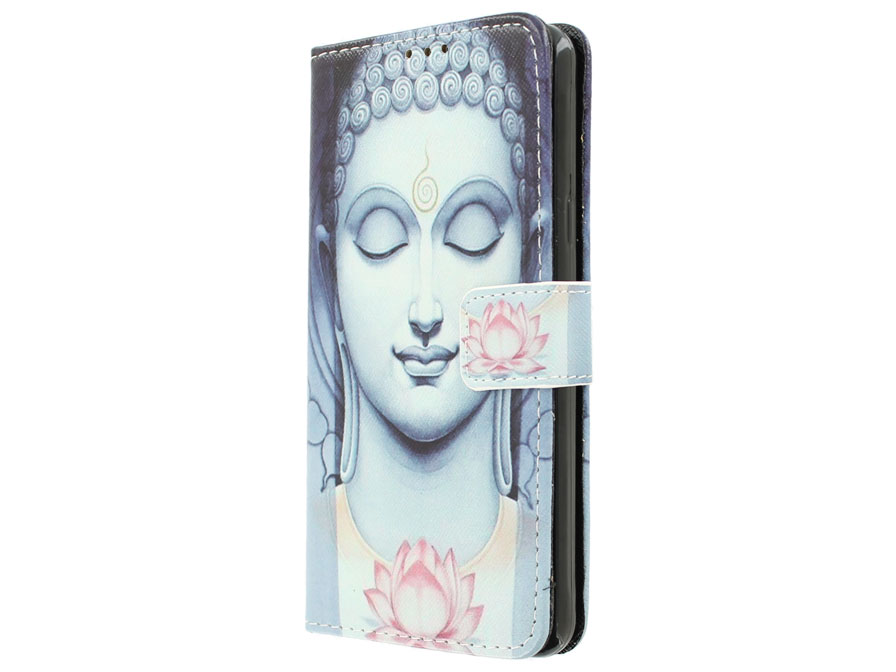 Boeddha Lily Book Case - Samsung Galaxy A5 2016 hoesje