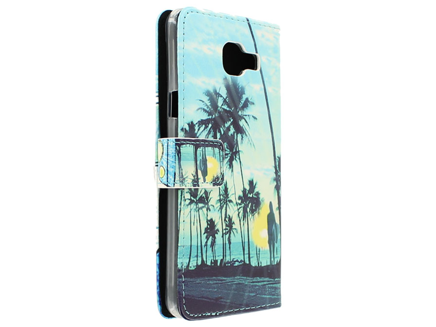 Hawaii Bookcase - Samsung Galaxy A5 2016 hoesje
