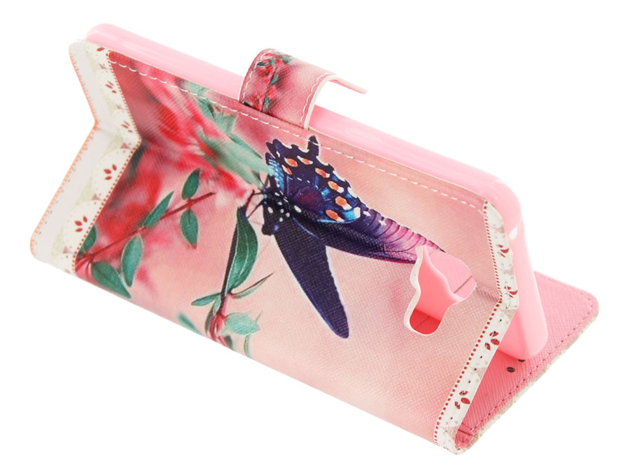 Butterfly Book Case - Samsung Galaxy A5 (2016) hoesje