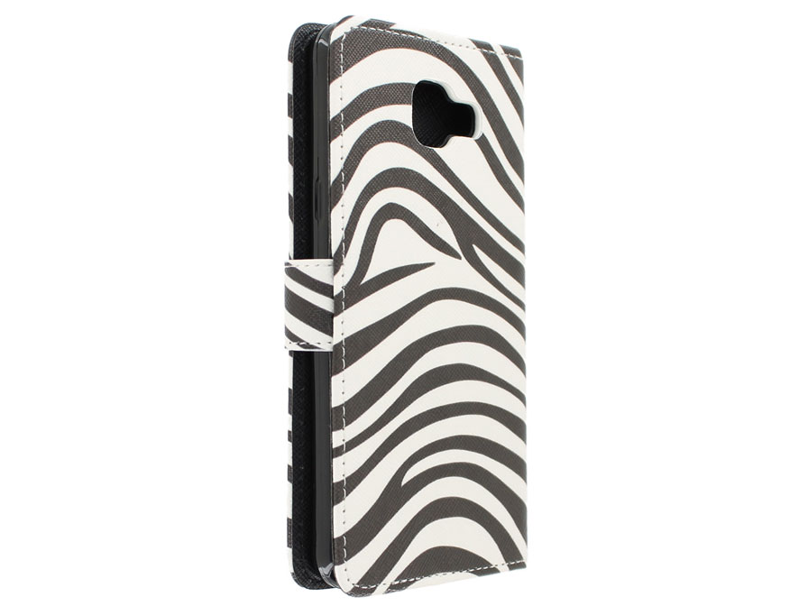 Zebra Book Case - Samsung Galaxy A5 (2016) hoesje