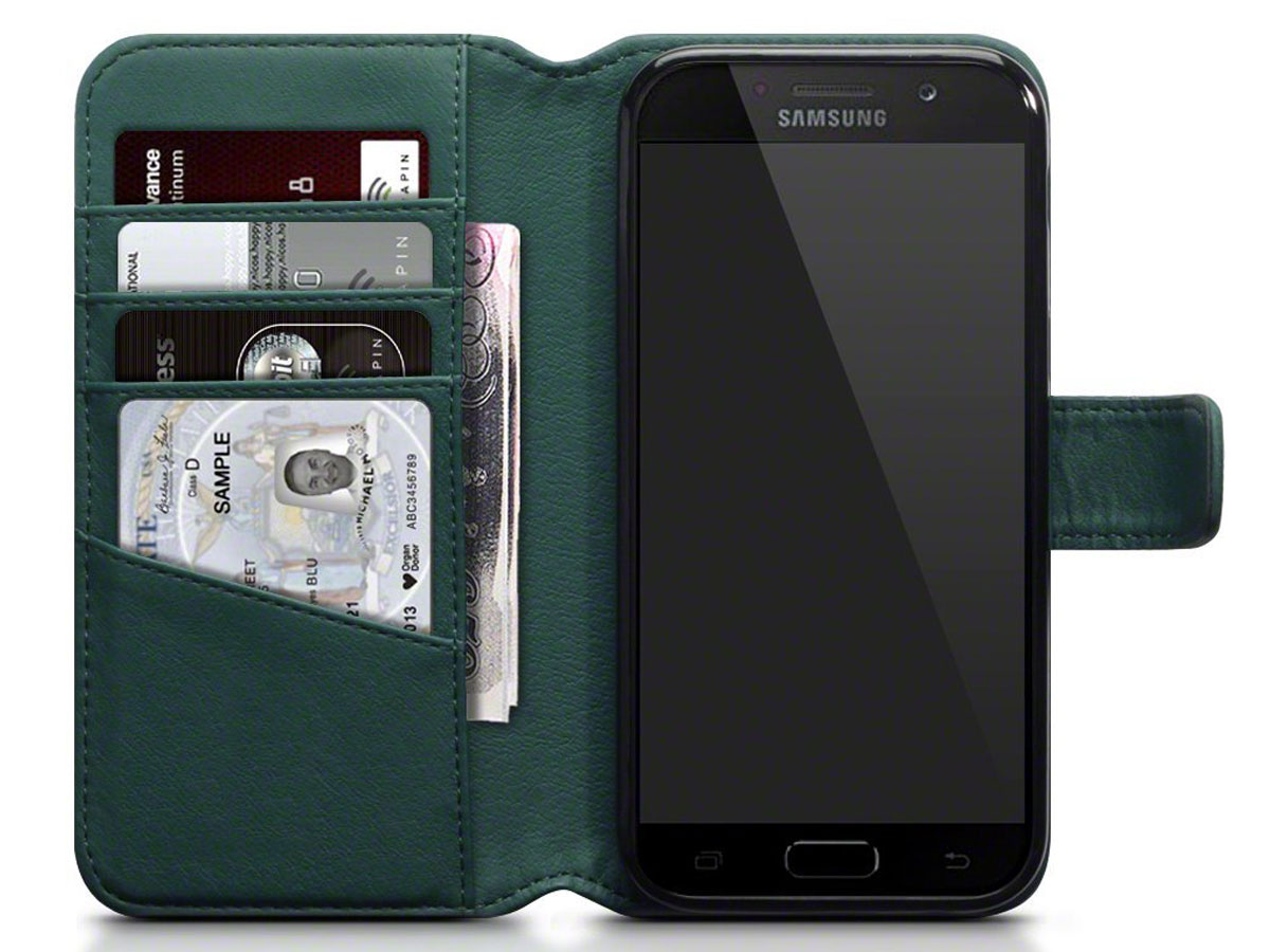 CaseBoutique Bookcase Leer - Samsung Galaxy A5 2017 hoesje