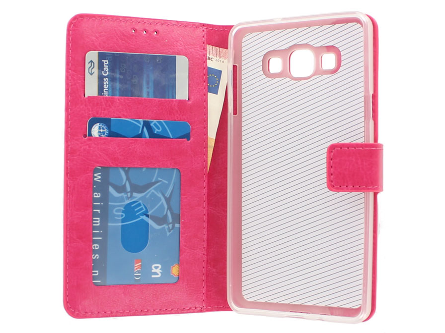 Samsung Galaxy A7 Hoesje Walletcase Fashion