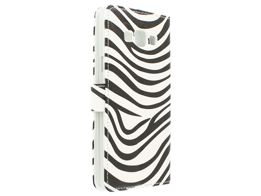 Samsung Galaxy A7 Hoesje - Zebra print