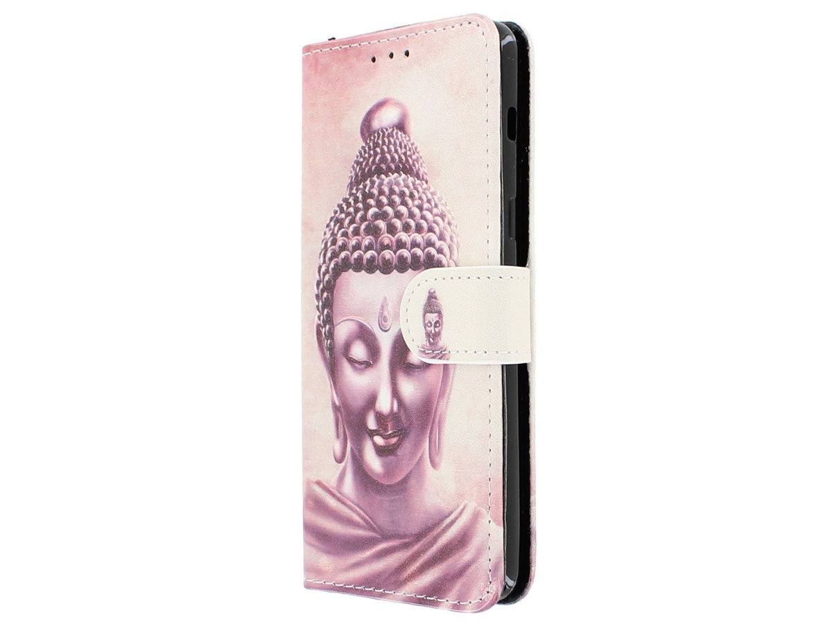 Boeddha Bookcase Wallet - Samsung Galaxy A8 2018 hoesje