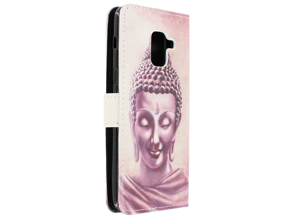 Boeddha Bookcase Wallet - Samsung Galaxy A8 2018 hoesje