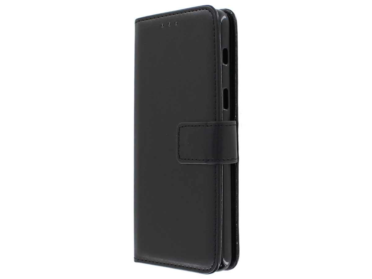 Bookcase Wallet Zwart - Samsung Galaxy A8 2018 hoesje