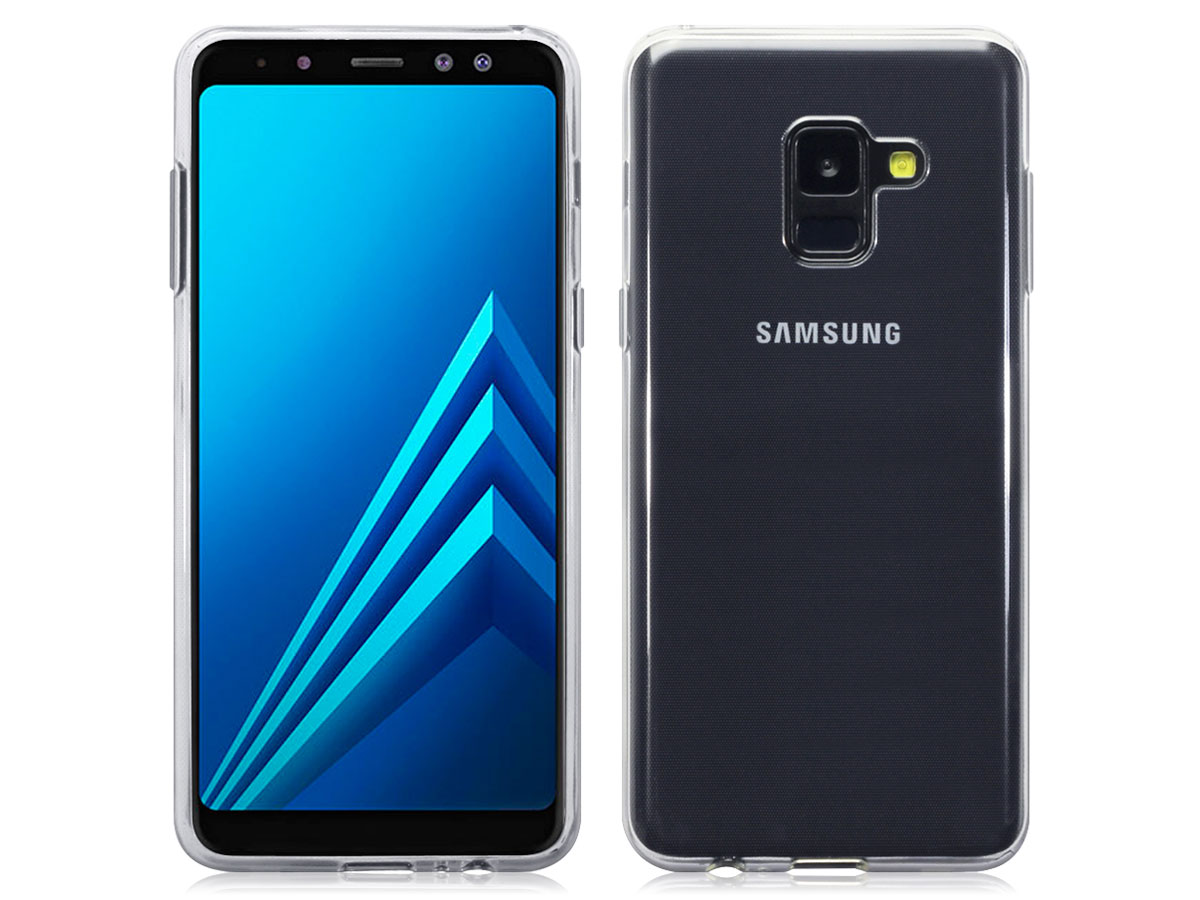 Transparant Samsung Galaxy A8 2018 Hoesje Crystal Case