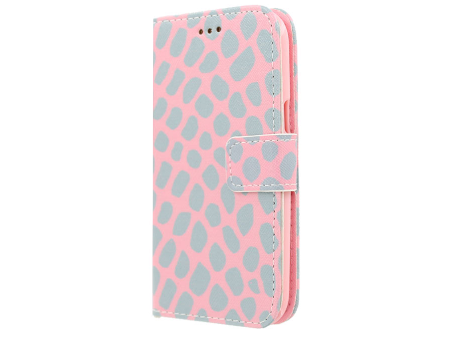 Pink Spots Case - Samsung Galaxy J1 2015 hoesje