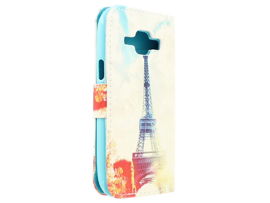 Paris Eiffeltoren Case - Samsung Galaxy J1 2015 hoesje