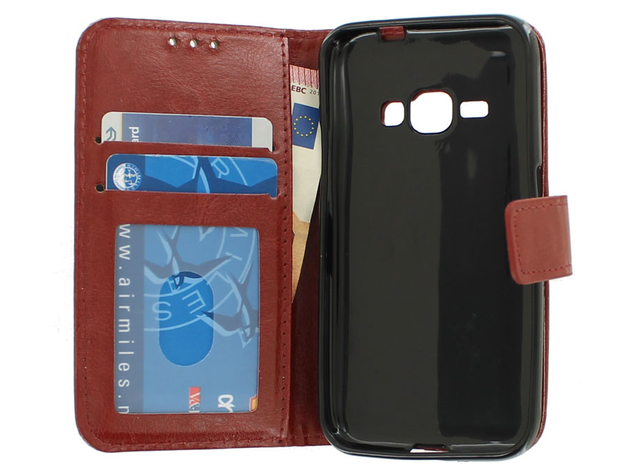 Wallet Bookcase - Samsung Galaxy J1 2016 hoesje