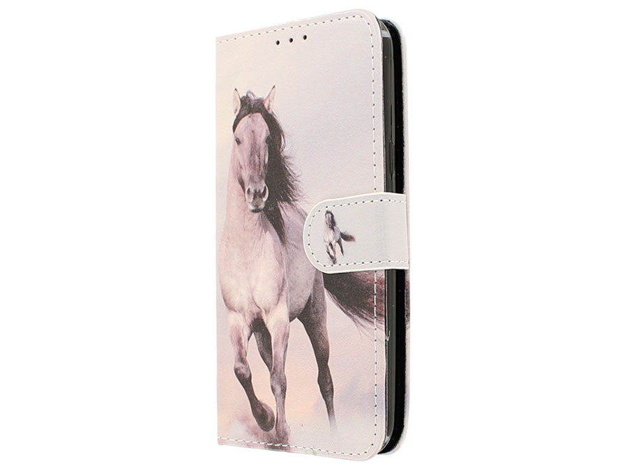 Paarden Bookcase - Samsung Galaxy J3 2016 hoesje