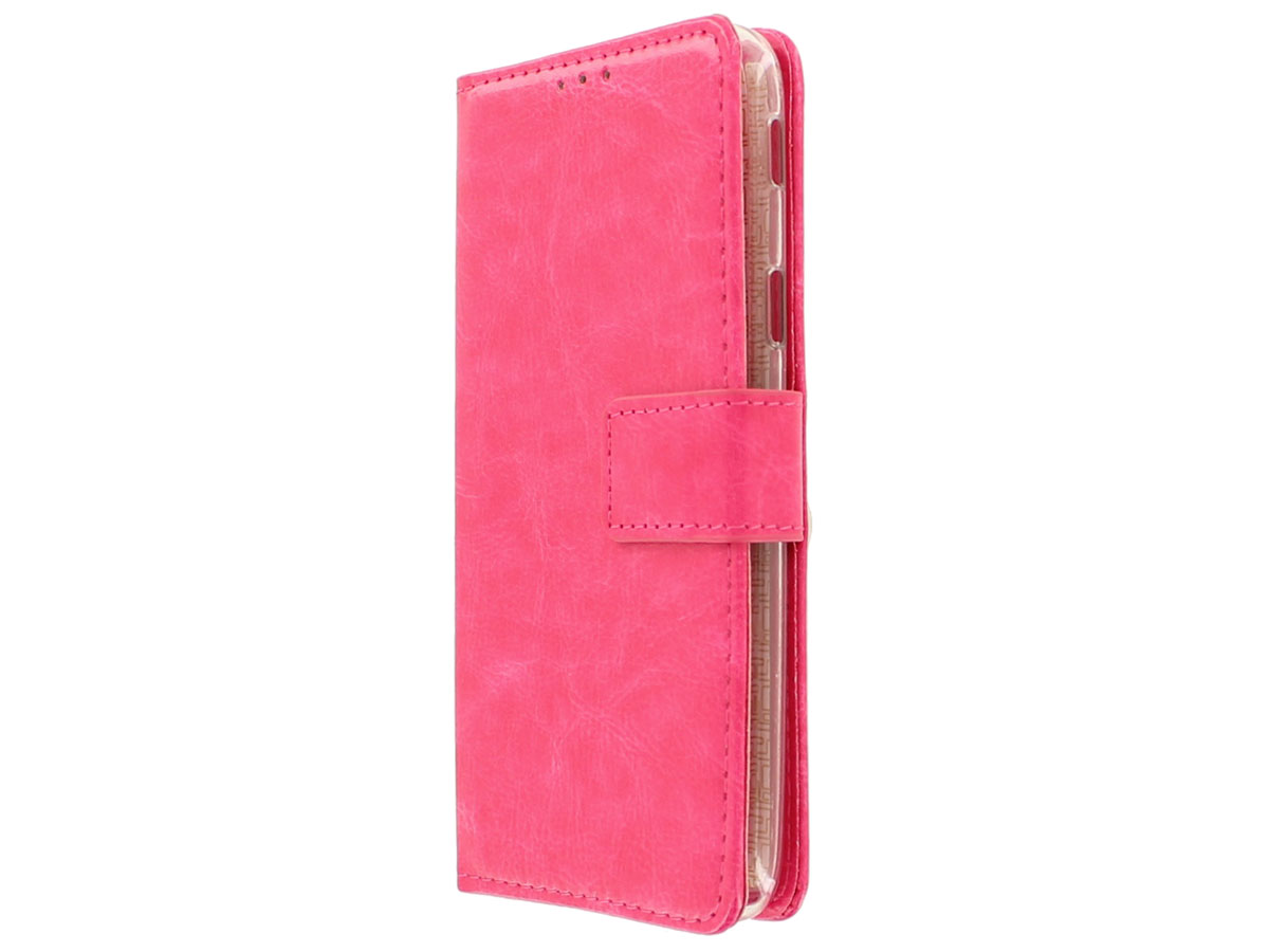 Wallet Bookcase Roze - Samsung Galaxy J3 2017 hoesje