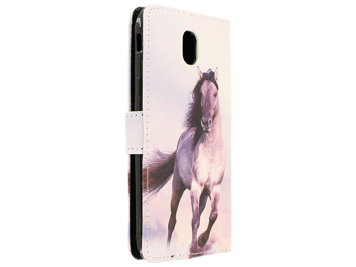 Paarden Bookcase - Samsung Galaxy J3 2017 hoesje