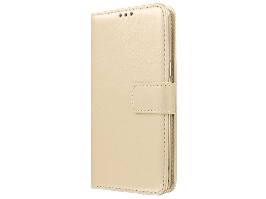 Wallet Bookcase - Samsung Galaxy J5 2016 hoesje (Goud)