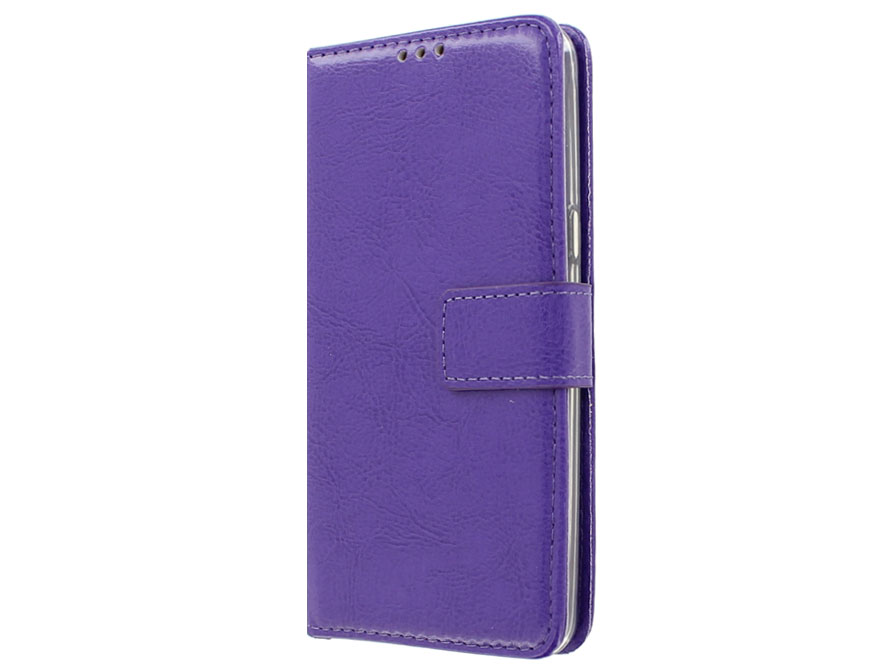 Wallet Bookcase - Samsung Galaxy J5 2016 hoesje (Paars)