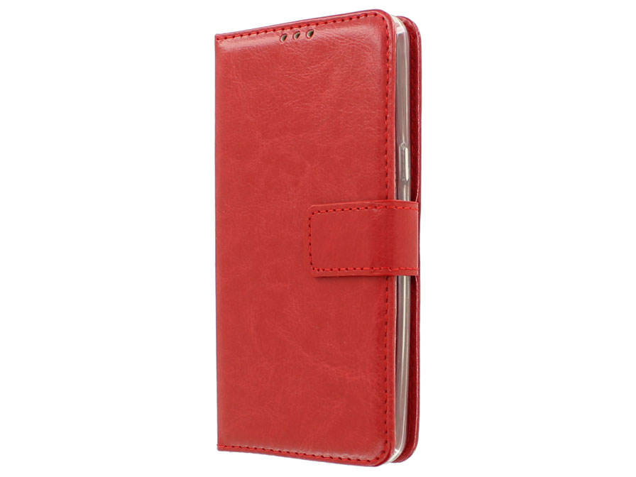Wallet Bookcase - Samsung Galaxy J5 2016 hoesje (Rood)