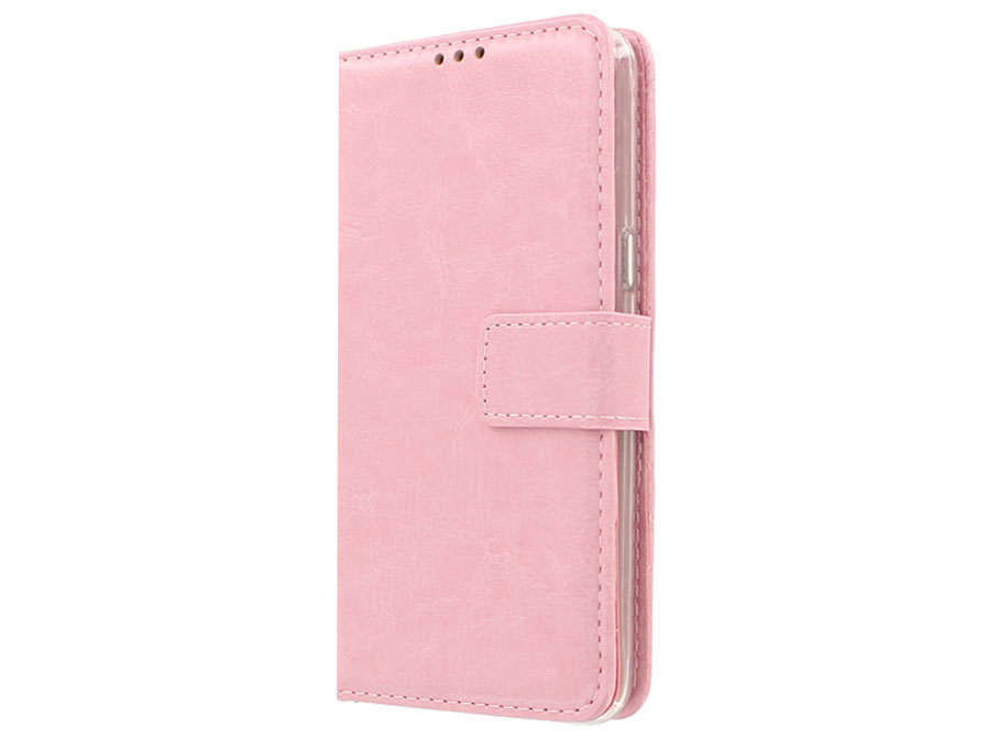 Wallet Bookcase - Samsung Galaxy J5 2016 hoesje (Roze)