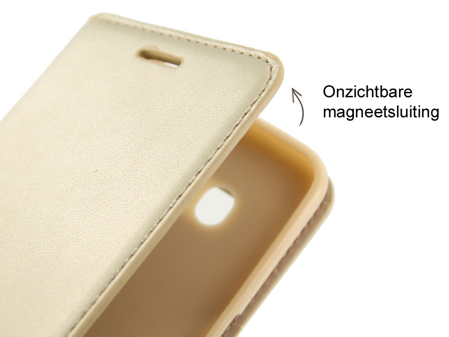 Magic Magnet Gold Case - Samsung Galaxy J5 2016 hoesje