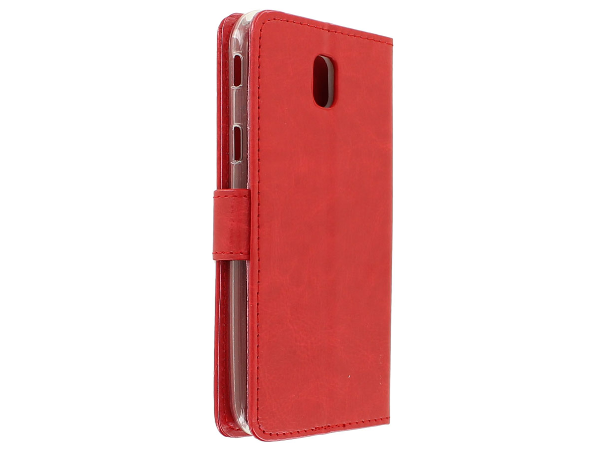 Wallet Bookcase Rood - Samsung Galaxy J5 2017 hoesje