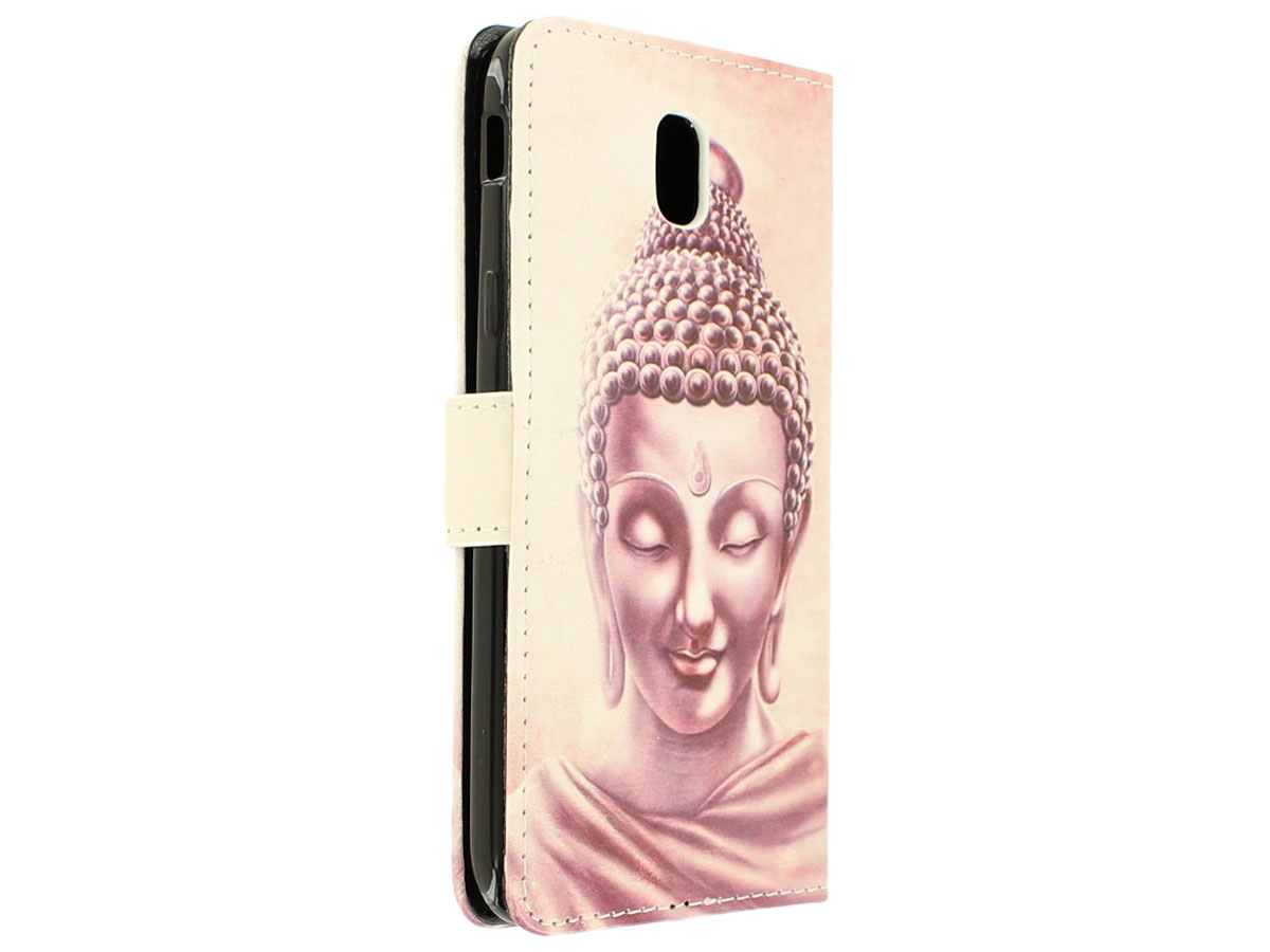 Boeddha Bookcase - Samsung Galaxy J7 2017 hoesje