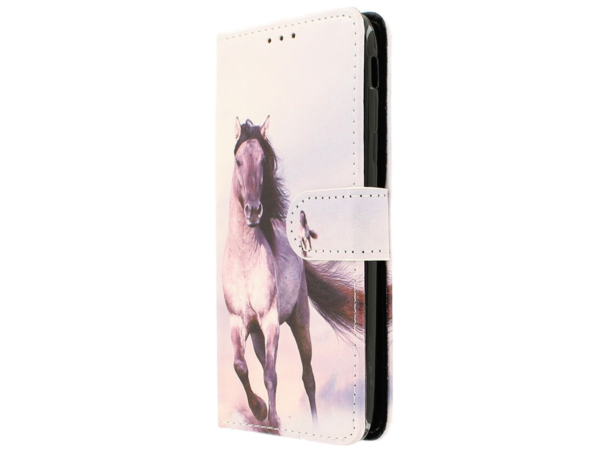 Paarden Bookcase - Samsung Galaxy J7 2017 hoesje