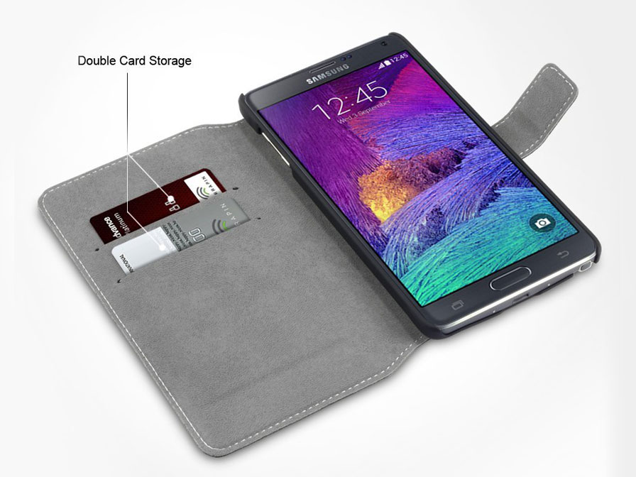 Covert UltraSlim Book Case - Samsung Galaxy Note 4 hoesje