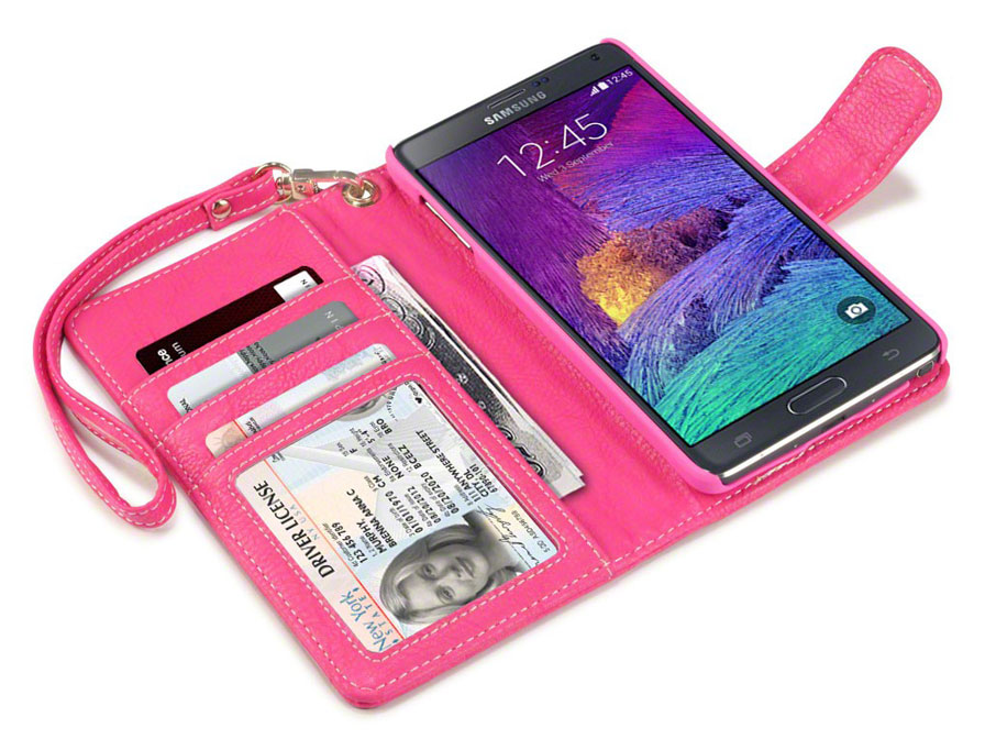 CaseBoutique Gracey Wallet Case - Samsung Galaxy Note 4 Hoesje