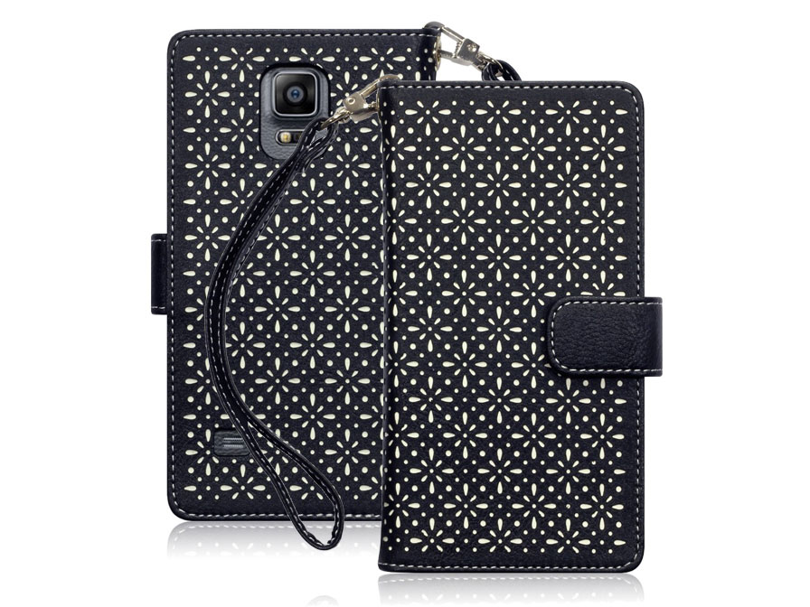 CaseBoutique Gracey Wallet Case - Samsung Galaxy Note 4 Hoesje