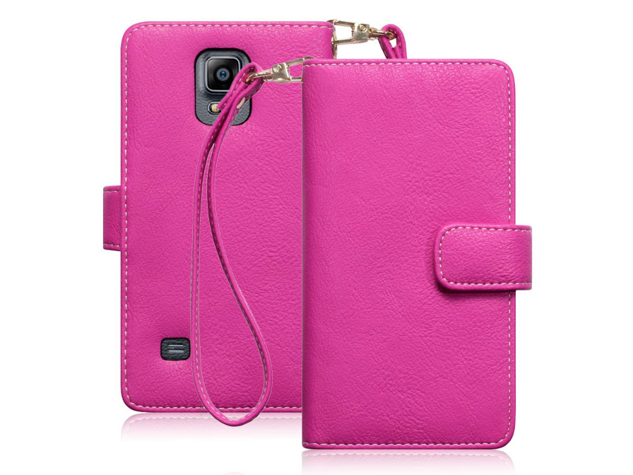 CaseBoutique Lily Wallet Case - Samsung Galaxy Note 4 Hoesje