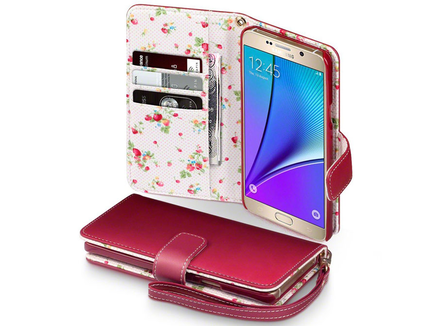 Samsung Galaxy Note 5 hoesje - CaseBoutique Flower Case