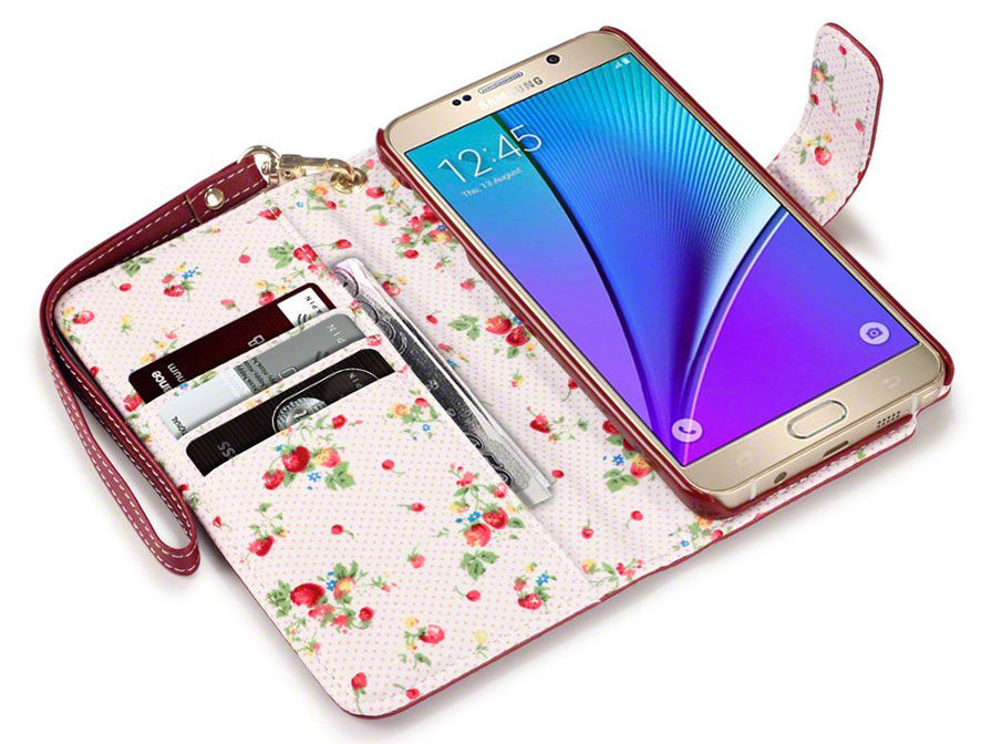 Samsung Galaxy Note 5 hoesje - CaseBoutique Flower Case