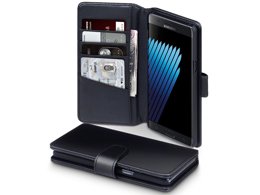 CaseBoutique Leren Bookcase - Samsung Galaxy Note 7 hoesje