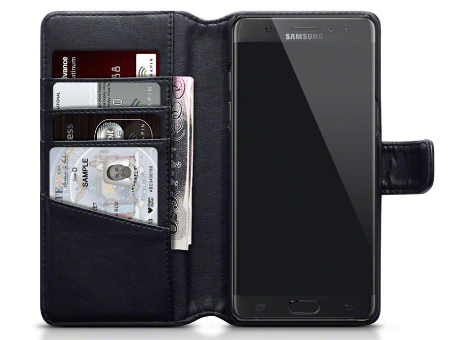 CaseBoutique Leren Bookcase - Samsung Galaxy Note 7 hoesje