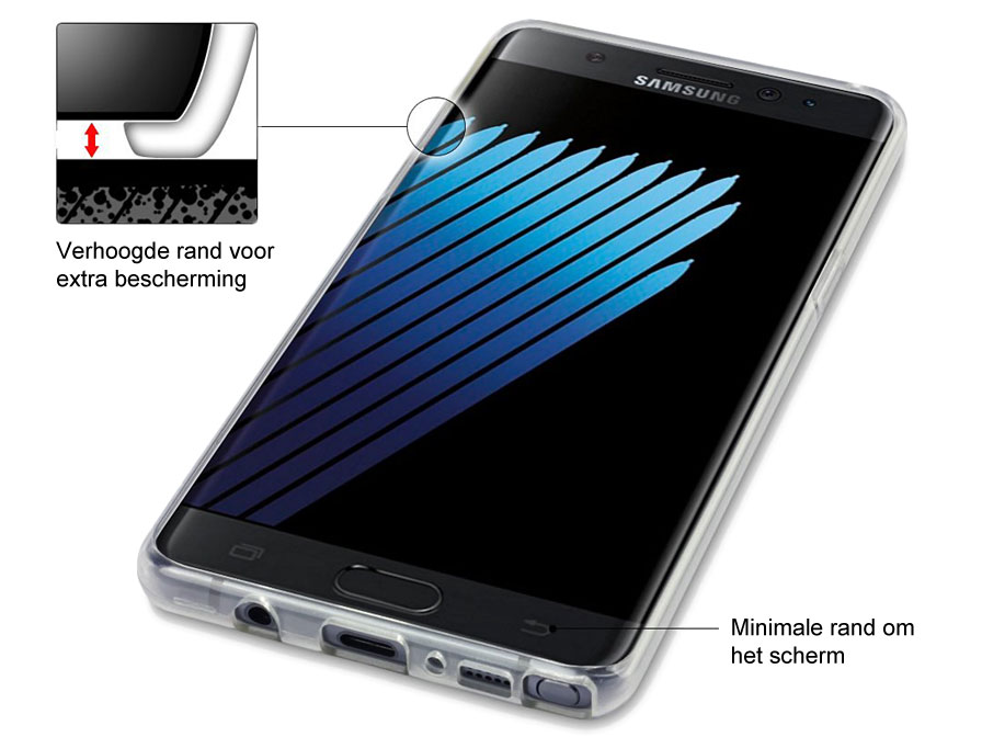 Crystal TPU Skin Case - Samsung Galaxt Note 7 hoesje