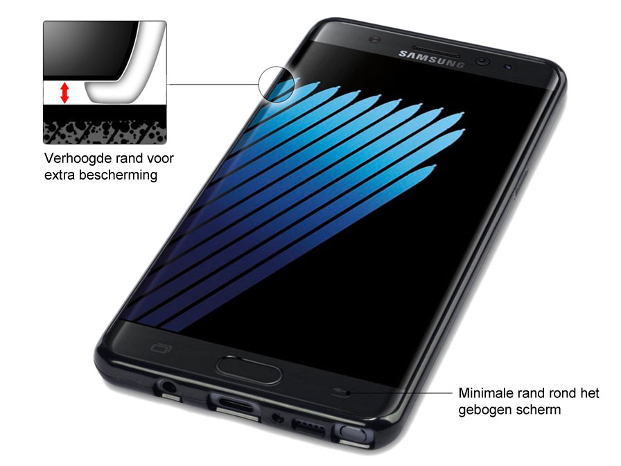 CaseBoutique TPU Skin Case - Samsung Galaxt Note 7 hoesje
