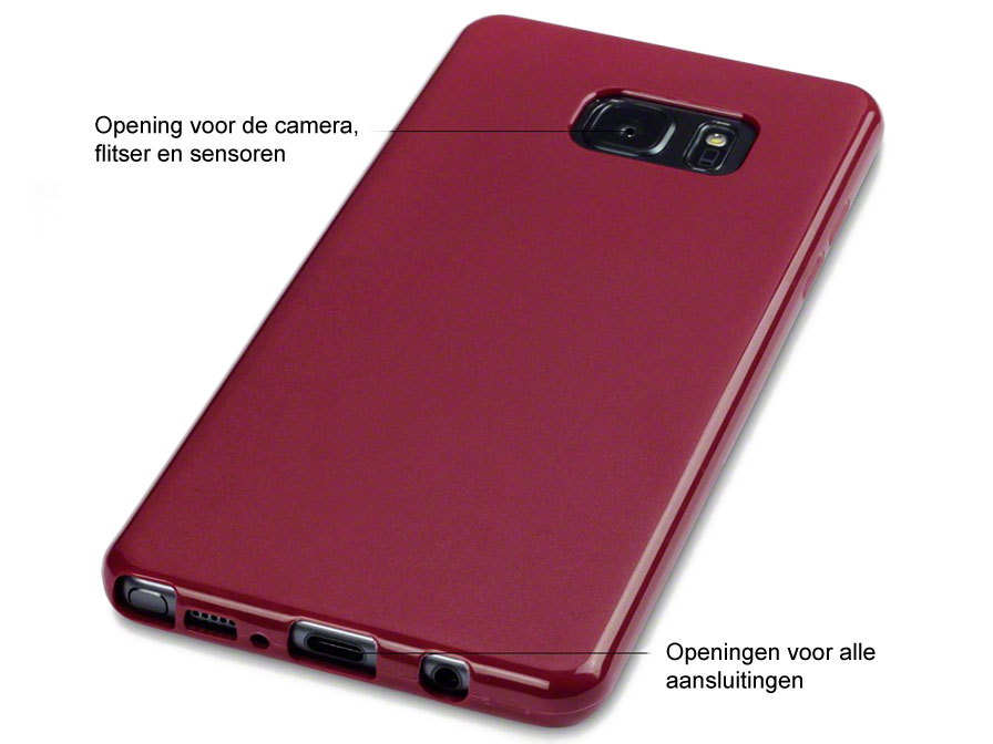 CaseBoutique TPU Skin Case - Samsung Galaxt Note 7 hoesje