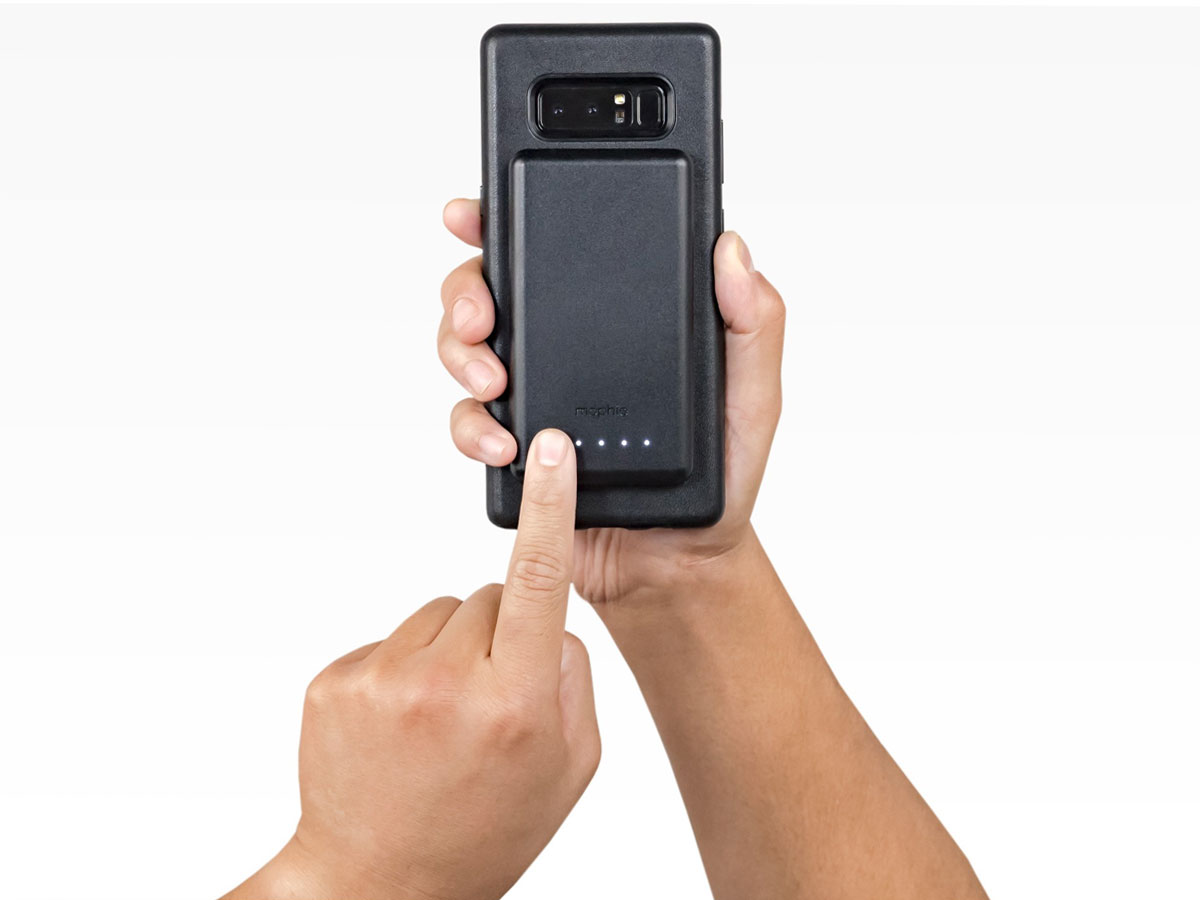 Mophie Charge Force Galaxy Note 8 Case met 3000mAh Accu