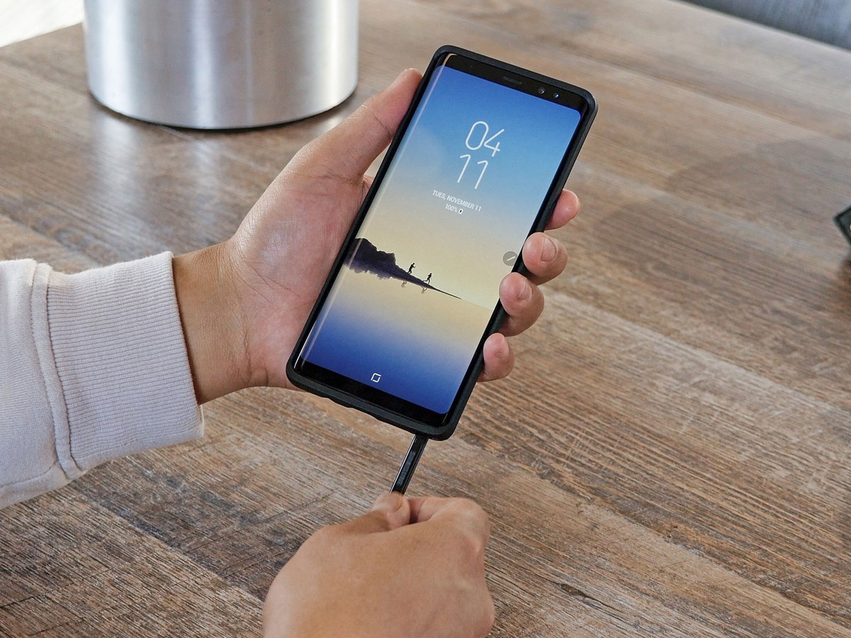 Mophie Charge Force Galaxy Note 8 Case met 3000mAh Accu