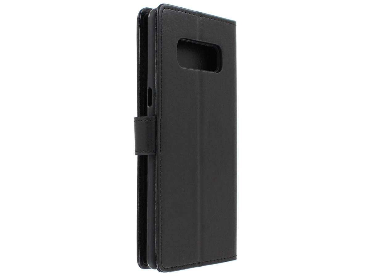 Bookcase Wallet Zwart - Samsung Galaxy Note 8 hoesje