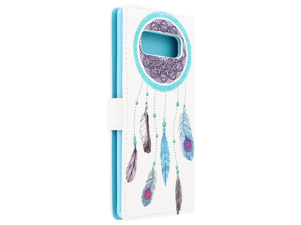 Dreamcatcher Bookcase - Samsung Galaxy Note 8 hoesje
