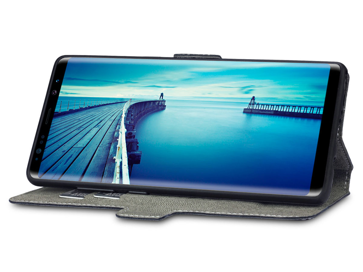 Covert Slim Bookcase - Samsung Galaxy Note 8 hoesje
