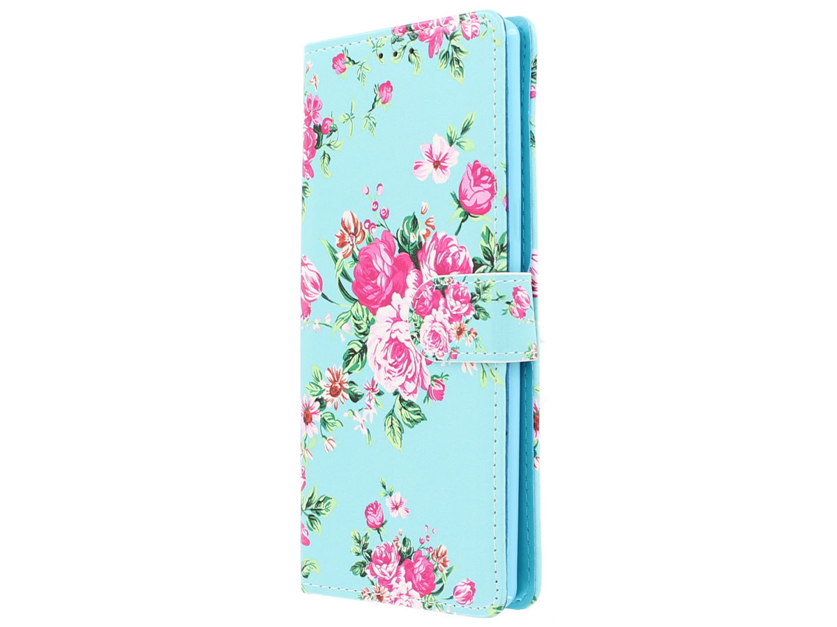 Flower Bookcase - Samsung Galaxy Note 8 hoesje
