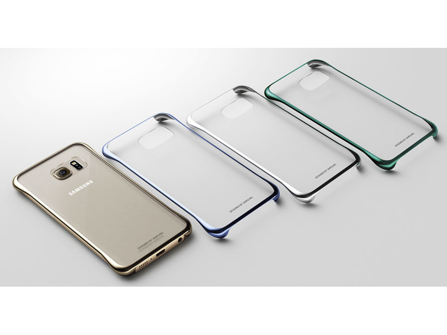 Samsung Galaxy S6 Edge Clear Cover - Origineel hoesje (EF-QG925B)